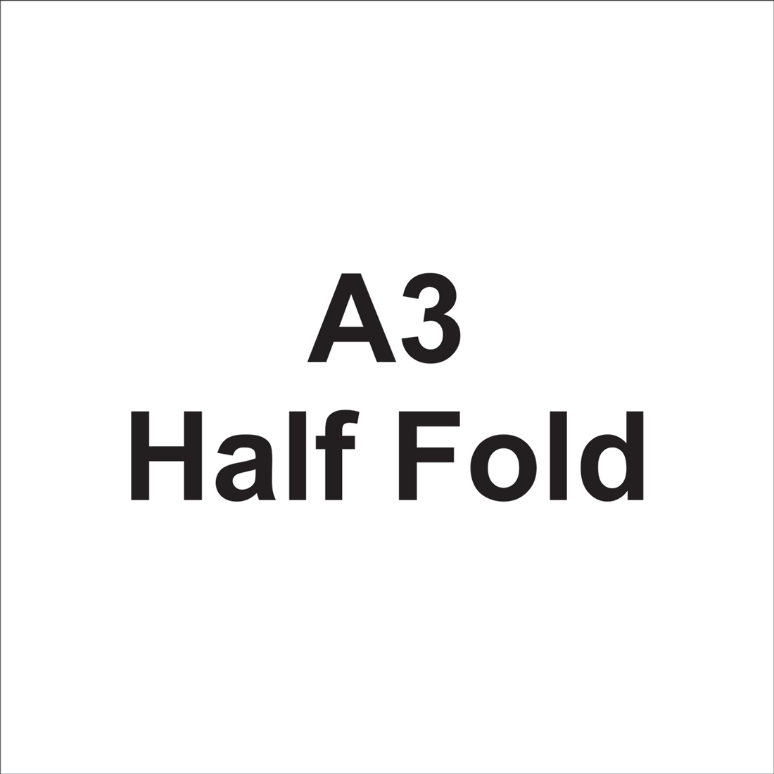 A3 Half Fold - Image 2