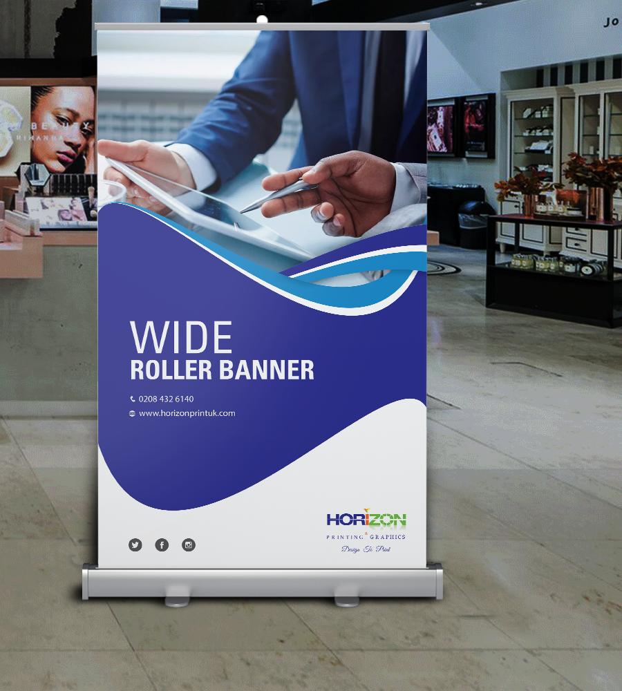 Wide Roller Banners