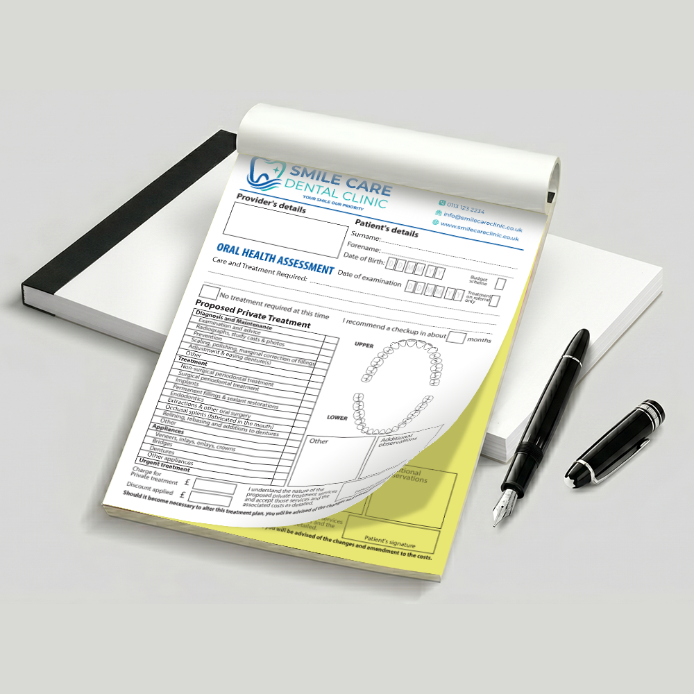 A5 Oral Health Assesment (Dental Records) - Image 2