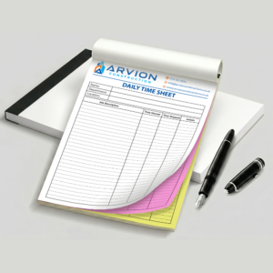 A5 Daily Time Sheet
