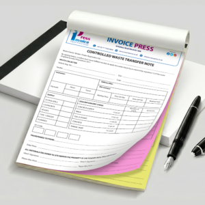 A4 Controlled Waste Transfer Note