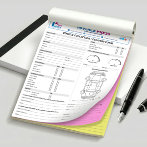 A4 Vehicle Collection Delivery Form